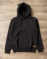 Iron Heart IHSW-49-BLK - 14oz Ultra Heavyweight Loopwheel Hoodie