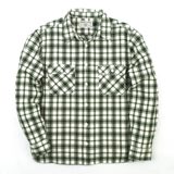 Freenote Cloth Benson Cactus Green Plaid