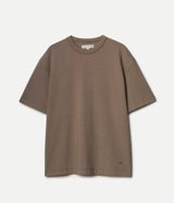 Merz b. Schwanen Sturdy Boxy Fit Giza Cotton-Hemp T-Shirt