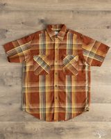 orSlow Short Sleeve Original Check Work Shirt