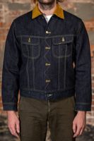 The Flat Head FN-OJ-D102J 14.5oz Blanket Lined Denim Jacket