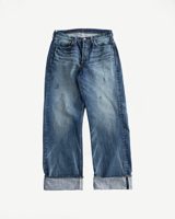 Full Count 1345-0105 - "Fear of The Dark" Wide Denim
