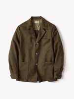 Buck Mason Heather Olive Hollywood Fox Air Chore Jacket