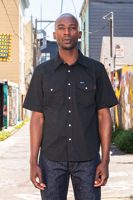 Iron Heart 7oz Fatigue Cloth Short Sleeve Shirt