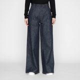 Naked & Famous Wide Leg Trouser - 10oz Rinsed Denim