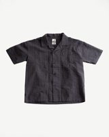 Eat Dust M-I-002 - Belfast Seersucker Denim Aloha Shirt