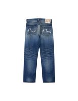 Evisu Washed Seagull Print Regular Fit Jeans