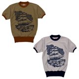 Dry Bones Cotton Sweater “Sailing Ship”