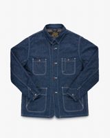 Iron Heart 10oz Selvedge Denim Blanket Lined Chore Jacket