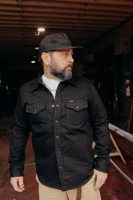 Iron Heart 14oz Herringbone CPO Western Shirt