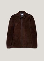 Sunspel Men's Suede Harrington Jacket