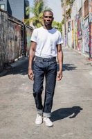 The Strike Gold Strike Gold "Keep Earth" Natural Indigo Jeans / 0103KE