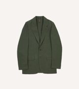 Drake's Olive Seersucker Games Blazer Mk. I