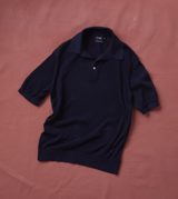 Drake's Waffle Knit Cotton Short-Sleeve Polo Shirt