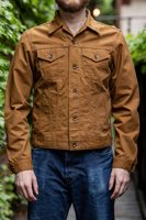 Iron Heart IHJ-147-BRN 9oz Canvas Type III Jacket