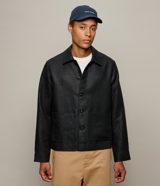 Merz b. Schwanen Original Fibres x Merz b. Schwanen Worker's Linen Jacket