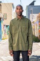 Samurai Herringbone Work Shirt