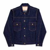Benzak Denim Developers BDJ-T2 TYPE II JACKET 10YA 15 oz. brown cotton golden selvedge