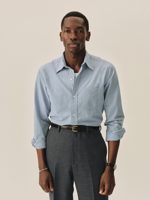 Buck Mason End-On-End Wornwell One Pocket Shirt