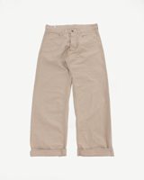 Oni Denim 200-8BE - 8oz "Beige Betacham" Selvedge Chambray Pants