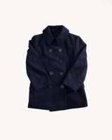 Warehouse Lot 2205 - 1920's WW1 Style US Navy 13 Stars Melton Wool Pea Coat