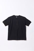 Pure Blue Japan [SS-5397-IDBK] Ribbed Cuff Henley
