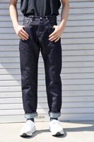 TCB TCBDMHT01 12OZ 'WASHI DENIM' HIGH RISE RELAX TAPERED TCB JEANS X DENIMIO-28-Non Wash
