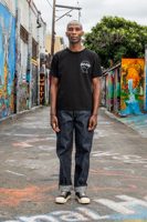 Brain Dead Self Edge x Brain Dead Cotton/Linen Blend Slub Denim Jeans - SEXBD28-01