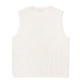 Lady White Co. LW-T106-WHT Sleeveless T-Shirt