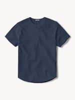 Buck Mason Midnight Slub Curved Hem Tee