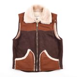Freenote Cloth Kirthwood Vest Shearling Combo