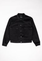 Blackhorse Lane Ateliers W8 TYPE II SELVEDGE DENIM JACKET IN ITALIAN 14.5OZ 'STAY BLACK'