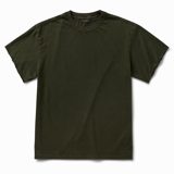 Schaeffer's Garment Hotel ARTHURIAN GREEN CYCLE RAW EDGE TEE
