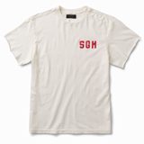 Schaeffer's Garment Hotel Cycle Club Raw Sleeve White Tee