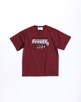 Anachronorm NYC RUNNING S/S T-S BURGUNDY