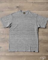 Iron Heart IHTL-1610L-GRY - Loopwheel Crew Neck Long Tee