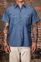Buzz Rickson's BR35856 Short Sleeve Chambray Work Shirt
