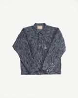 Graph Zero 15oz Skein Dyed WWII Slubby Black x Gray Selvedge