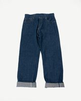 Oni Denim 295-ISHIKAWADAI - 15oz Selvedge Cinch-Back Denim