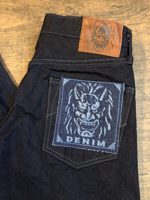 Oni Denim ONI622-14BLK 14oz Oni Denim (weft: black) Relax Tapered