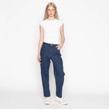 Naked & Famous Bestie - 2x1 Dungaree Nep Denim