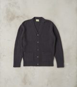 De Bonne Facture Italian Boucle Wool Student Cardigan