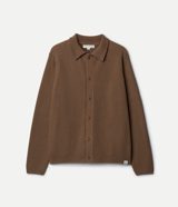 Merz b. Schwanen Ribbed Cotton Long Sleeve Shirt