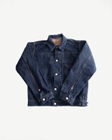 Samurai Jeans S101AX-SAKURA - 18oz "Ai-Plus-Sakura" Jean Jacket