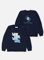 Universal Works Brush Back Sweat FM Raglan Sweatshirt