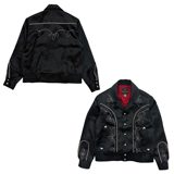 Dry Bones Western Style Satin Jacket