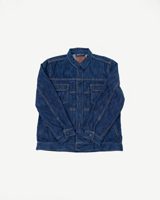 Pure Blue Japan 6225-D - 14.5oz "Dark Waterfall" Selvedge Type II Jacket