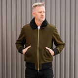 Dehen 1920 Wool Flyers Club Jacket