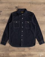 Iron Heart IHSH-326-OD - 12oz Selvedge Denim Snap Work Shirt