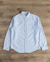 Merz B Schwanen SHIRT19OX Button-Down Cotton Oxford Long-Sleeve Shirt
